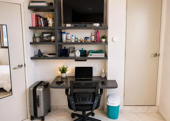De Y Bano Privado A 8 Min Del Estadio - Terraza - Servicios Exclusivos Apartment
