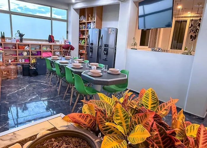 Apartment De Y Bano Privado A 8 Min Del Estadio - Terraza - Servicios Exclusivos